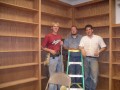 2005-07-26 Posing with our Finished Shelves * 2592 x 1944 * (1.33MB)